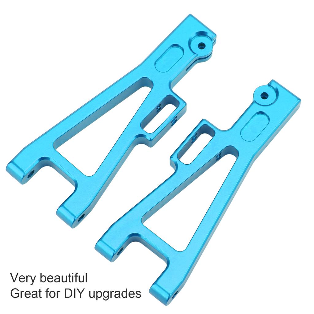 2pcs RC Suspension Arm Aluminum Alloy   Upgrade Front and Rear Lower Swing Arm for JLB 1Celsius10 Truck