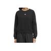 adidas Oryginalna seria Street Roaming Sportowa bluza damska z długim rękawem z okrągłym dekoltem Czarna KB1924