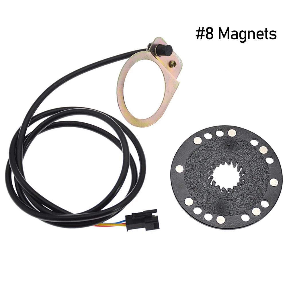 E-Bike Elektrofahrrad Pedalassistent Sensor PAS System 5/8/12 Magnete Geschwindigkeitssensor E-Bike Radfahren Umbau DIY Teile