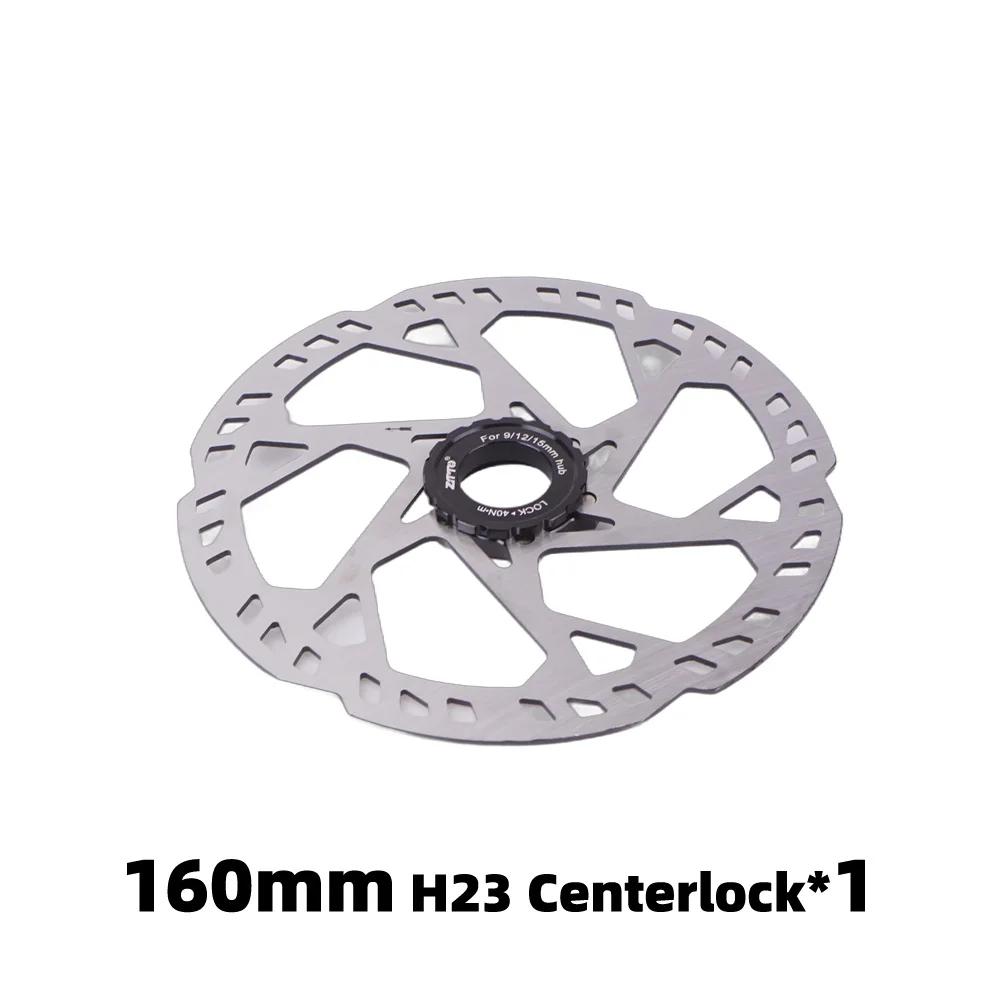 

ZTTO 2.3mm Ebike Center Lock Disc Brake Rotor H23 Thicken 160mm 180mm 203mm 220mm MTB E-bike Centerlock Bicycle Hub Mount 2.3x160mm CL 1pc