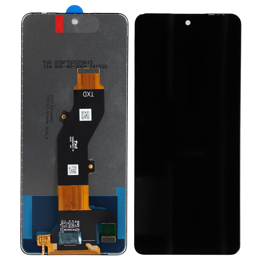 For Infinix Hot 50 4G X6882 Grade C LCD Screen and Digitizer Assembly Replacement Part (Without Logo)