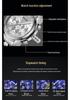 Sanda Men's Waterproof Luminous Quartz Watch - Fashionable Three-Eye Six-Hand Design with Steel Band.