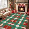 Christmas Geometric Print Cartoon Living Room Bedroom Children's Room Sofa Coffee Table Carpet Floor Mat Home Decoration
