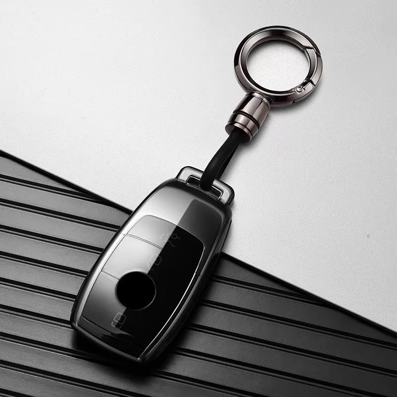 Transparent Black Tpu For Mercedes Benz A C E S G Class Glc Cle Cla Glb Gls Gla W177 W205 W213 W222 S400 Car Key Case Cover Fob