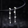 2023 Trendy Women's Star Tassel Stud Earrings in 925 Sterling Silver