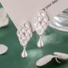 2026 New Ethnic Handmade Retro Silver Teardrop Earrings for Women