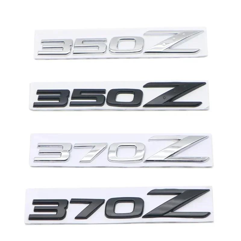 350Z 370Z Letters Rear Trunk Emblem Badge For GTS GTR  Z Z3 Z34 Teana Car Modification Stickers Decals 3D Metal