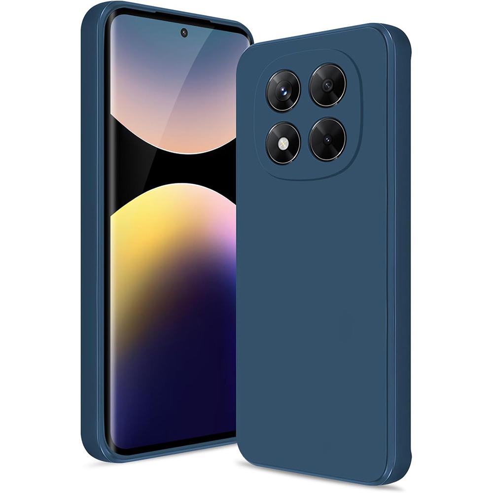 Luxury Square Silicone Soft Case For Xiaomi POCO F7 Ultra F6 F5 F4 F3 X7 X6 X5 X4 X3 Pro GT Candy Color Matte Back Cover Thin