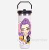 30Oz Anime K-Pop Large Capacity Portable Car Cup Stainless Steel Thermos Cup with Straw Handle Travel Sports Water Bottle Vacuum Flask
