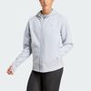 adidas Designed 4Climacool Training Full-Zip Hooded Sweatshirt Women Jacket Light-Silver JP2651