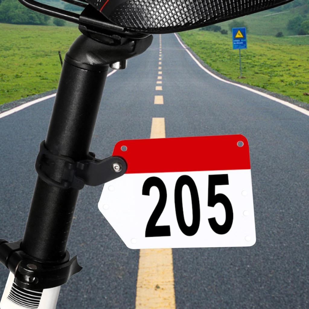 Tablica licencyjna na rower, Uchwyt na numer rowerowy | Tablica licencyjna na rower Kolarstwo górskie