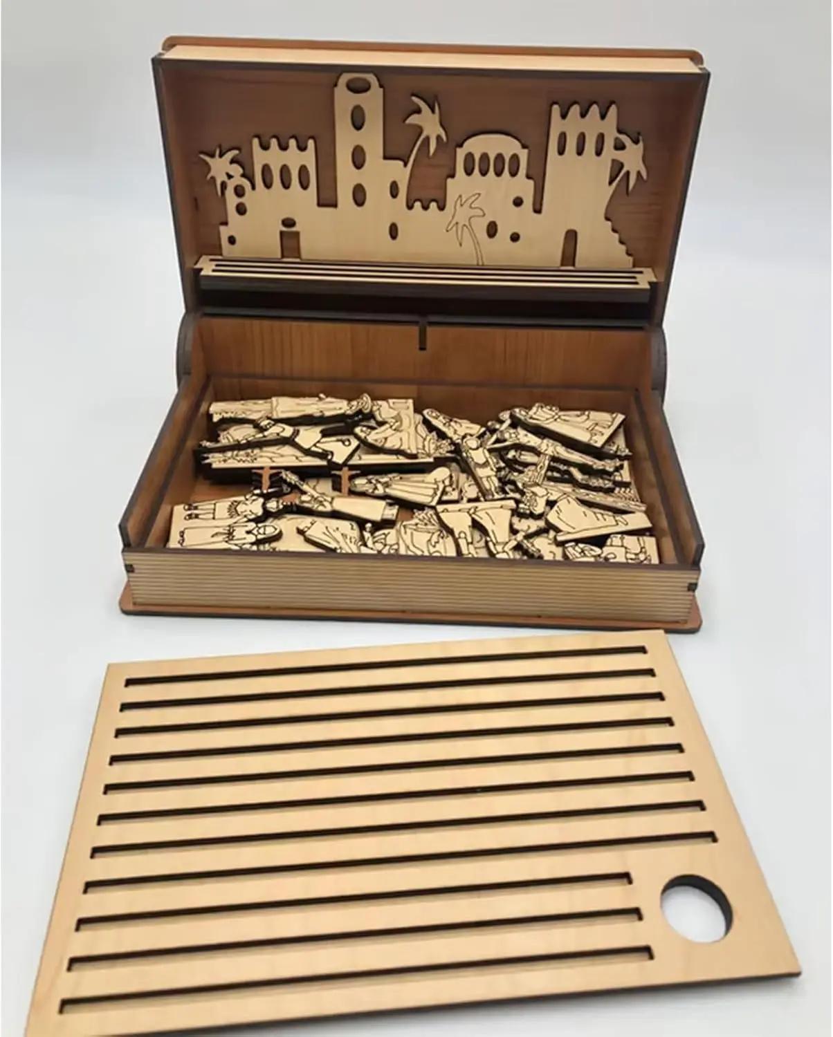 

Семейный пасхальный подарок на Страстную неделю Декор сцены Воскресения на Пасху Набор для создания книги своими руками Сувенир на Страстную неделю