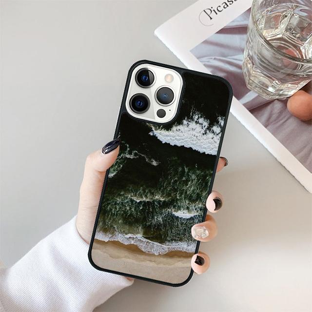 The waves Ocean water Coque Shell For iPhone 17 Air 15 16 14 13 12 Pro Max 11 Pro Max Plus Phone Case Cover
