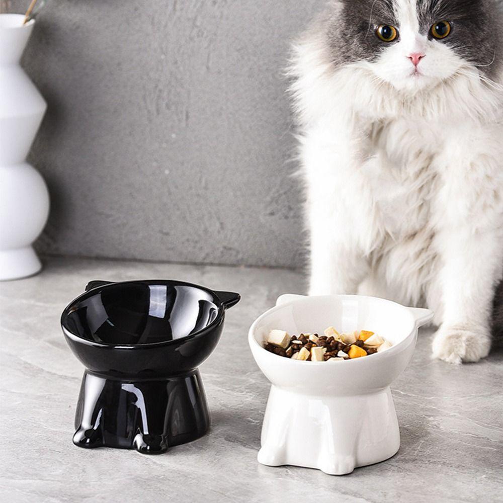 Wirbelschutz Haustiernapf Hohe Füße Haustierfutter-Napf Neuer Katzennapf Haustierbedarf
