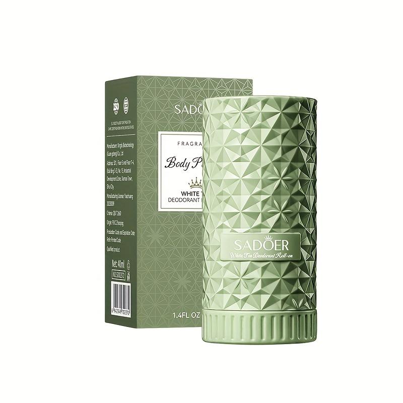 

SADORER Взрослый Медовый Персик Парфюмированные Шарики для Тела - Дезодорирующие и Стойкий Аромат, Летняя Дезодорация Подмышек, Контроль Запаха для Мужчин и Женщин White Tea Perfume