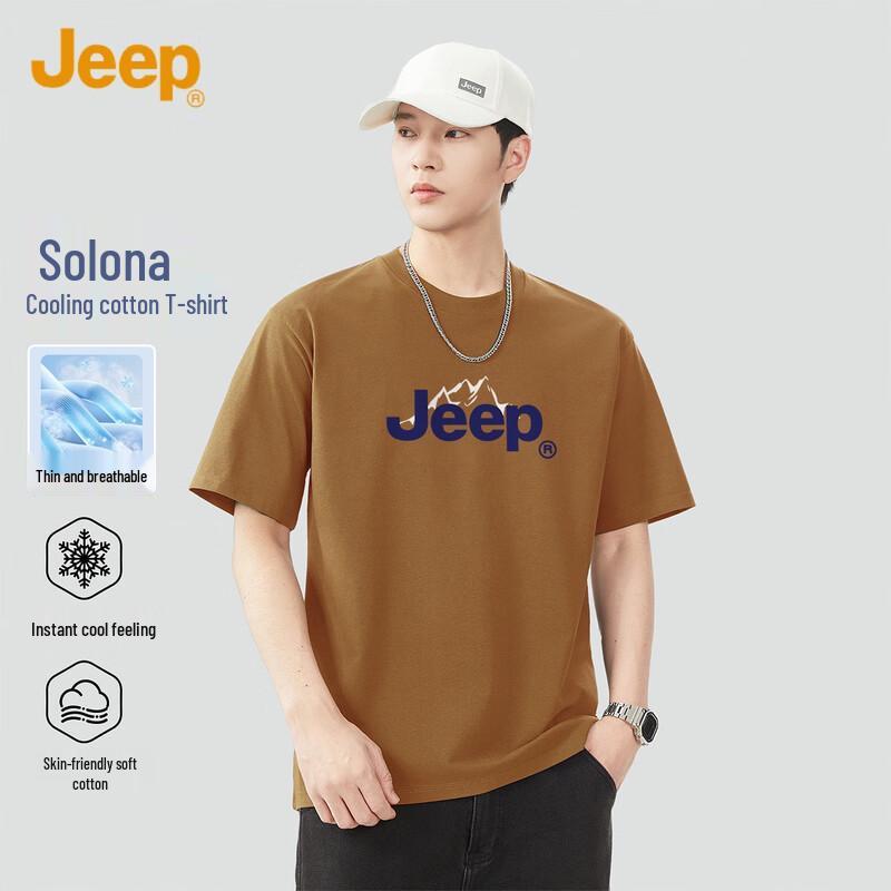 

JEEP Men s Summer Casual Short Sleeve T-Shirt 4XL