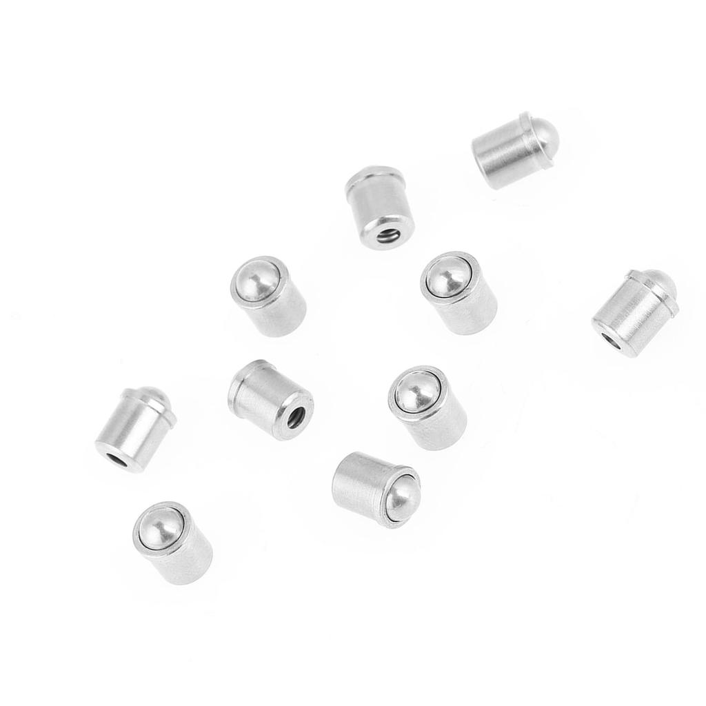 10pcs 304 Stainless Steel Push Fit Ball Spring Plunger 6*7mm Body Accessories Set Tool Kit