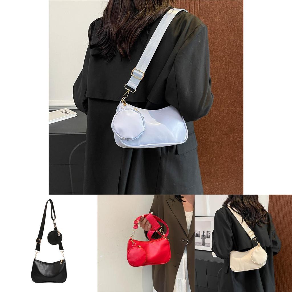 Trendy Korean Style Womens Crossbody Bag Chic Fashionable Pu Material For Everyday Use