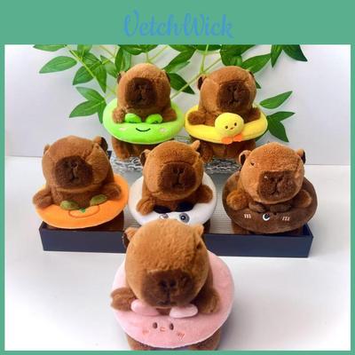 Soft And Cuddly Capybara Plush Toy Keychain Ideal For Birthday Presents And Decor