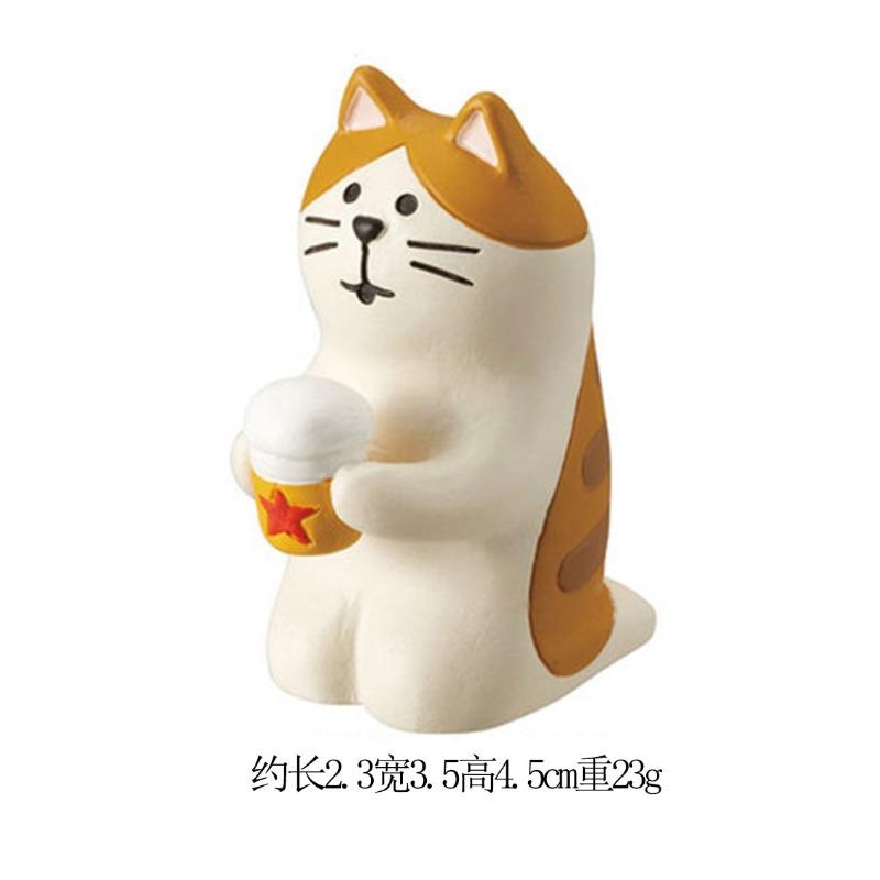 Car ornaments, Japanese cat Zakka groceries, photos, cute adorable ornaments, mini, resin crafts