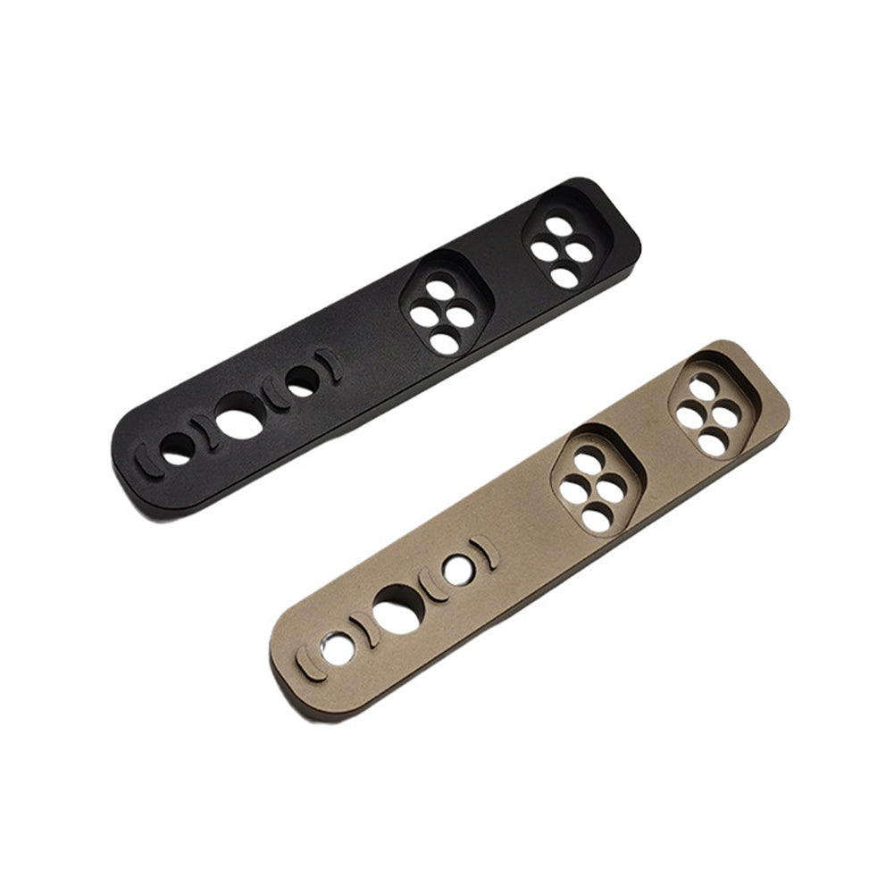 M300/M600 Support 45° Side Guide MLOK/KEYMOD Fishbone Increasing Guide Flashlight Clamp Horse for Margaap Kam Ming