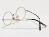 Alloaiweeo [Alo:Ctzen] Ci8704B C2 Modern Acetate Tip Silver Metal Round Glasses