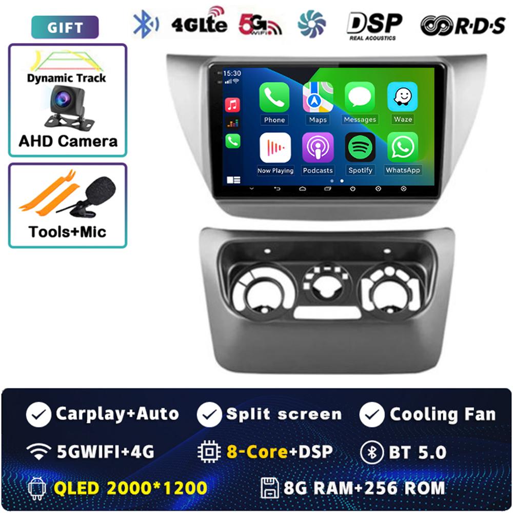Android 14 Carplay Car Radio For Mitsubishi Lancer 9 CS 2000 - 2010 Multimedia Video Player Navigation GPS Stereo 2Din Head Unit