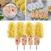 Food Grade Silicone Summer Ice Cream Mold Portable Homemade Ice-Pop Making Mould DIY Quick Frozen Ice Cube Maker Fruit Juice
