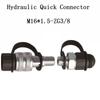 8 (Mm) Hydraulic Coupling Carbon Steel External Thread