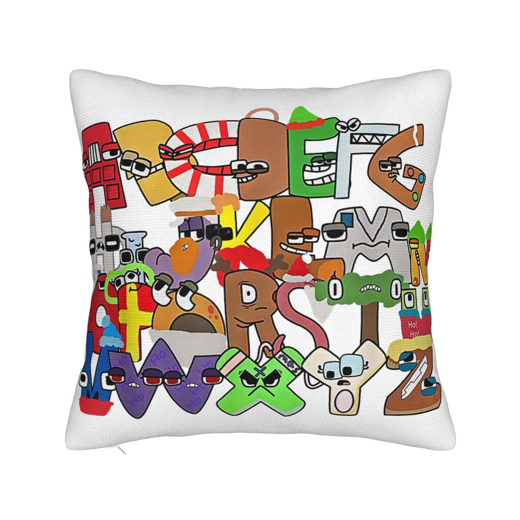 Alphabets English Cartoon Lores Pillowcase Polyester Cushion Cover Decor Villain Letters Pillow Case Cover Home Dropshipping