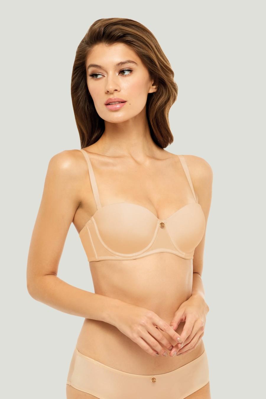 

Бюстгальтер push-up Marc & Andre (66071) 75C бежевий