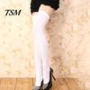 Women Stockings Solid Color Elastic Acrylic Fiber Over Knee Socks Stretch Comfortable Thigh High for Party