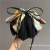 Elegant Women's Multi-layer Large Bowknot Hair Claw Fashion Barrettes Multi-color Ponytail Clip Hairpin Hair Accessories