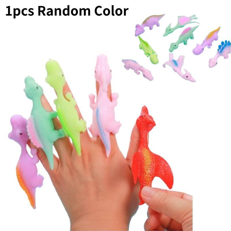 

Захватывающая игрушка-динозавр для запуска пальчиковых дротиков для снятия стресса и расслабления Spray Painting