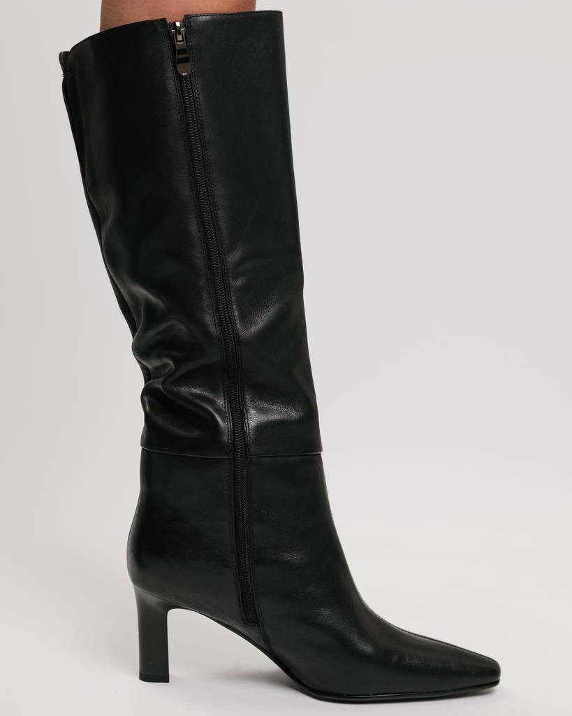 Heeled Boots Berkonty 32380100 37 Black Leather