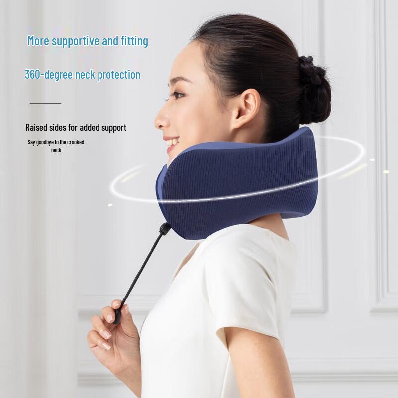 Jiancheng Memory Foam U-shaped Massage Neck Pillow