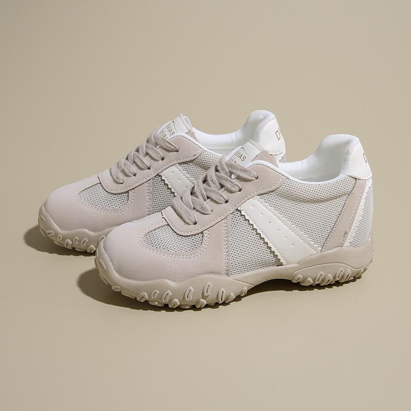 Small man 7cm inner height increase German training shoes women's shoes 2025 spring and summer new thick-soled retro sports and leisure Forrest Gump