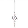 Crystal Sun Catchers for Windows, Colorful Healing Light Crystal Suncatcher, Wind Chimes Pendant, Indoor Outdoor Patio Garden Decor Gifts