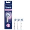 Braun Oral-b Genuine Oral-B Soft Ultra-Fine Bristle Replacement Brush Set (3 Brushes) for EB60 [Parallel Import]