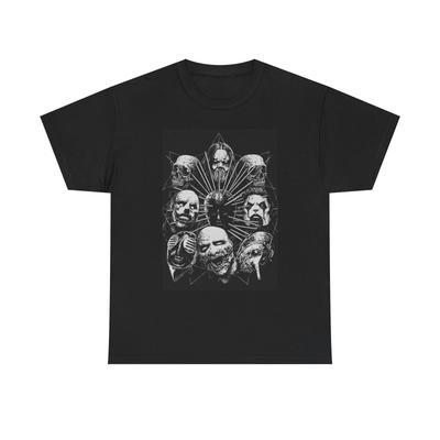 Slip Knot Graphic T Shirt Vintage Rock Poster Metal Unisex Heavy Cotton Tee
