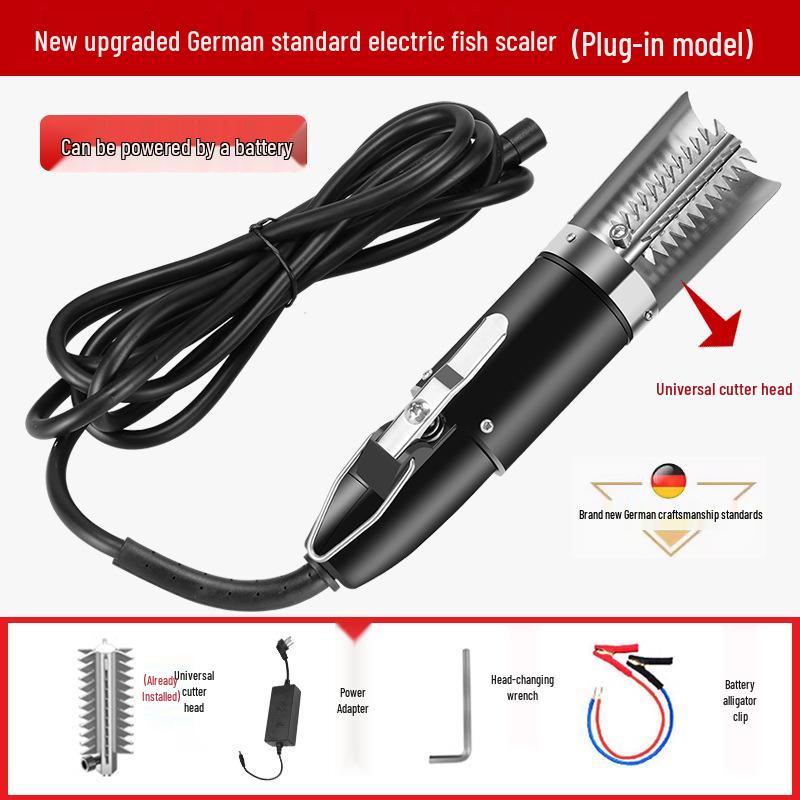 

Wireless Electric Fish Scaler: Automatic Household & Commercial Fish Scale Remover