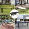 Rectangular Patio Table Cover - Waterproof Anti-UV Outdoor Dining Table Cover - Outdoor Patio Furniture Cover 75" L X 40" W X 6" H