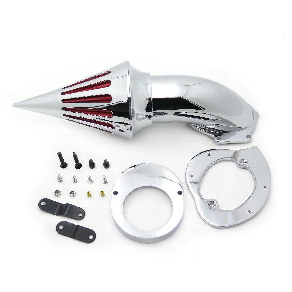 Motorcycle Parts Air Cleaner Kits Intake Filter for Yamaha Vstar V-Star 650 All Year 1986-2012 CHROME