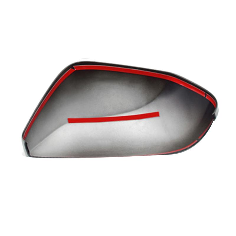 2 PCS Side Door Rearview Mirror Cover Trim Cap Car Accessories ABS For Toyota Corolla -