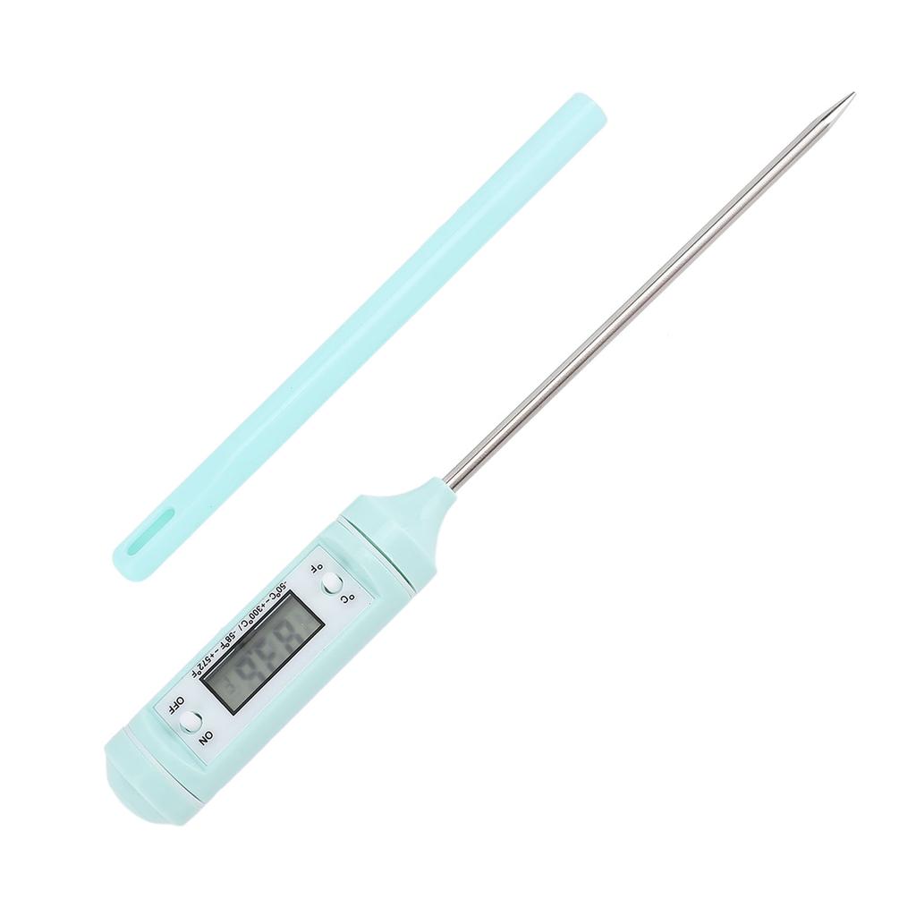 Babyflaske Termometer Elektronisk Vanntemperaturmåler Umiddelbar Avlesning Melketermometer med Lang