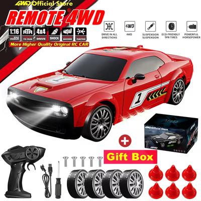 New 4WD Remote Control Car RC Drift GTRPRO High Speed Model AE86PRO LED with Lights Racing Sports Toys Gift for Adult Boy Girl Kids