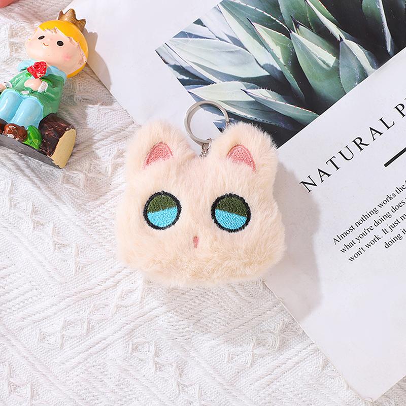 Słodki Kot Pluszowa Lalka Brelok Kreskówka Wypchany Brelok Plecak Wisiorek Dekoracja Torba Kluczowe Akcesoria Dla Par Prezenty