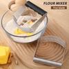 Yousheng Stainless Steel Pastry Cutter Professional Dough Blender with Ergonomic Handle Heavy Duty Butter Dough Cutter Tool for Biscuits Pie Crusts