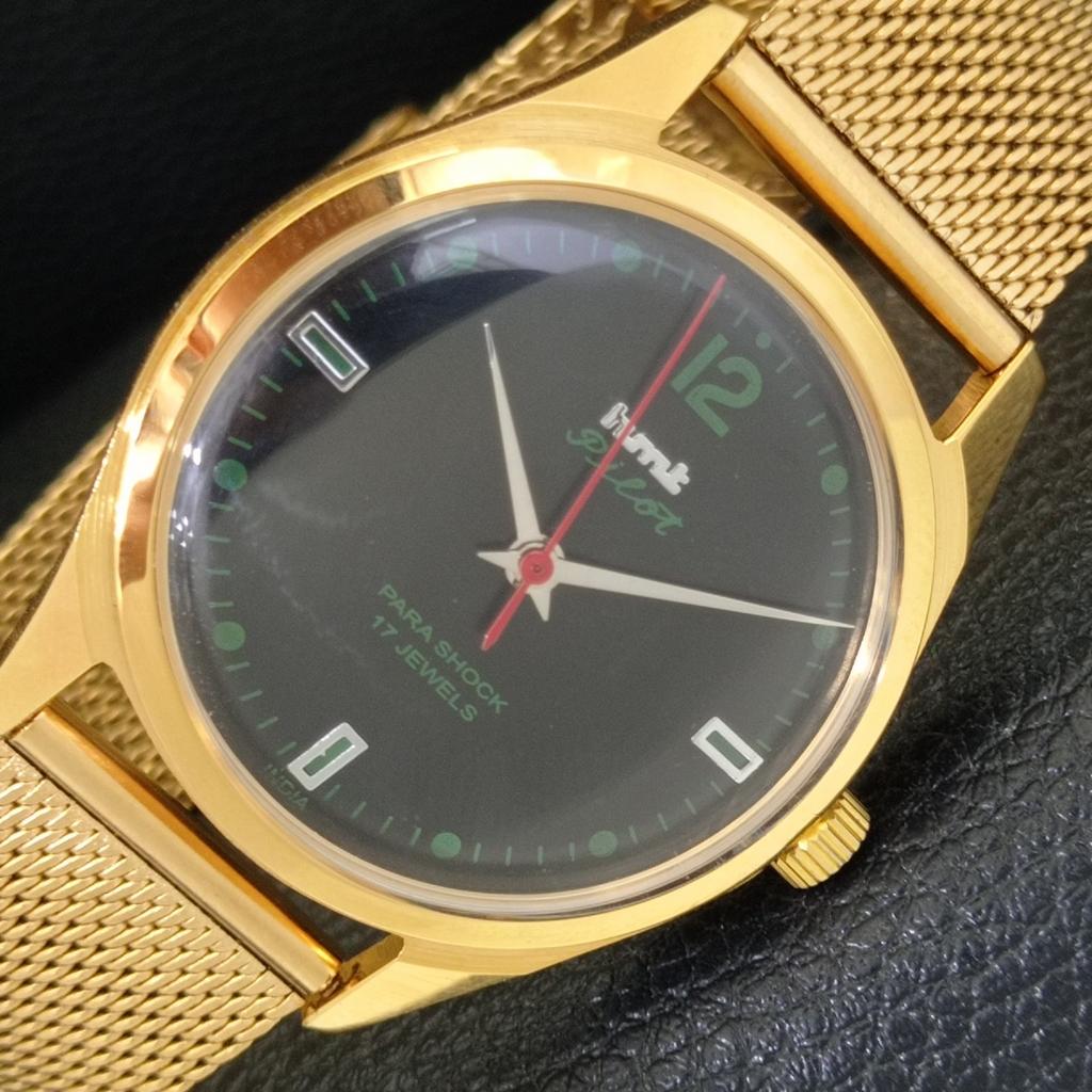 

ВИНТАЖНЫЕ ЧАСЫ HMT PILOT С РУЧНЫМ ЗАВОДОМ, ИНДИЙСКИЕ, МУЖСКИЕ, С ЧЕРНЫМ ЦИФЕРБЛАТОМ a702070-5 R208-a702070