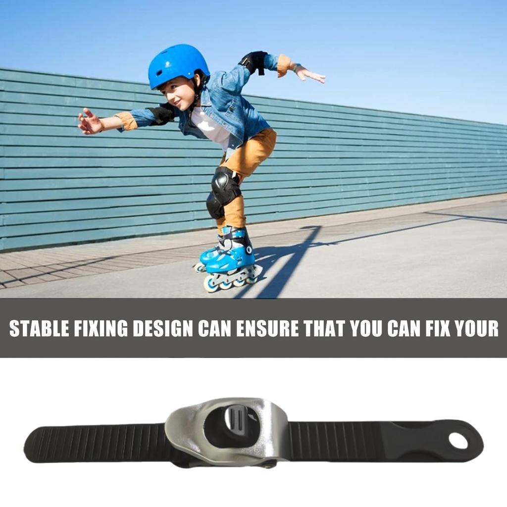 Inline Skate Buckle Strap Set, Adjustable Micro Ratchet Spider Buckle Clips, Plastic Replacement Fastening for Roller, Ice & Hockey Skates